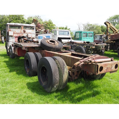 323 - Atkinson Defender 8 wheel double drive chassis cab with Gardner engine and David Brown gearbox