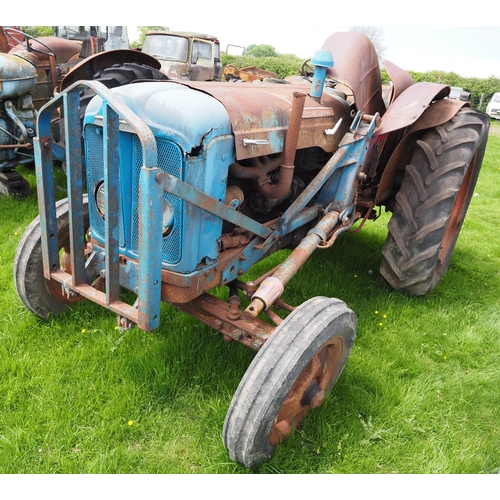 325 - Fordson Super Major tractor with loader brackets