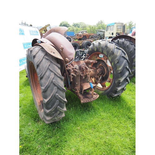 325 - Fordson Super Major tractor with loader brackets