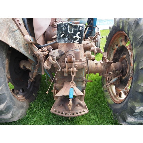 325 - Fordson Super Major tractor with loader brackets