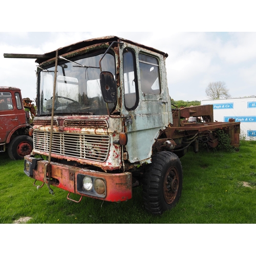 349 - Bedford 4WD chassis. No rear axle