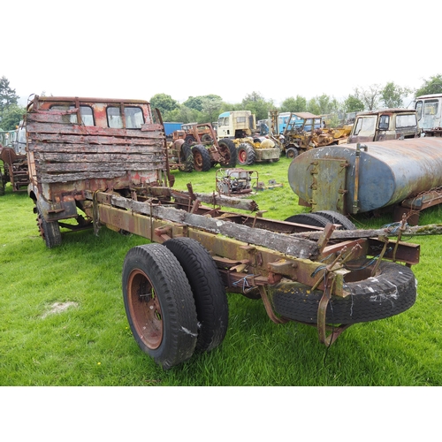 Austin/Morris 6 cylinder diesel chassis cab