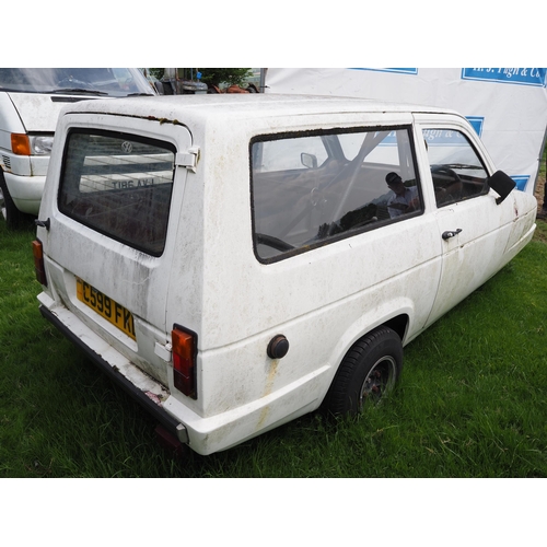 358 - Reliant Robin. Reg. C599 FKL