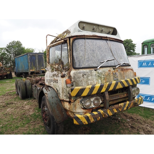 436 - Bedford KM 6 x 4 double drive lorry chassis cab