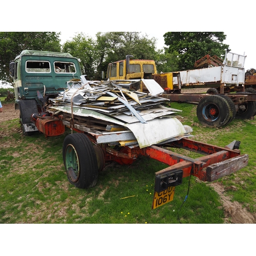 463 - Leyland Freighter chassis cab. No engine