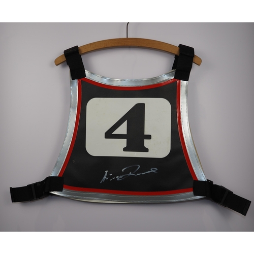 114 - An Adrian Rymel testimonial 2011 speedway race vest signed by Adrian Rymel