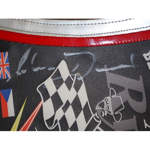 114 - An Adrian Rymel testimonial 2011 speedway race vest signed by Adrian Rymel