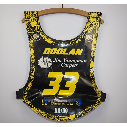 117 - A Berwick Bandits Kevin Doolan speedway race vest