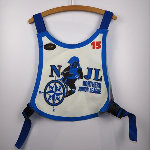 127 - A Northern Junior League speedway race vest