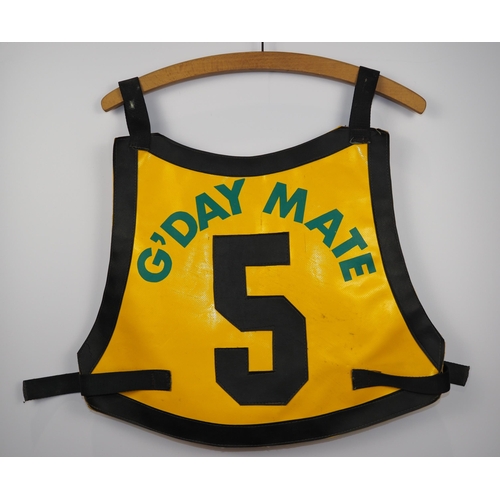 136 - An Australian speedway race vest