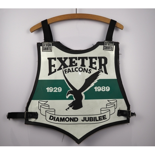 146 - An Exeter Falcons speedway race vest