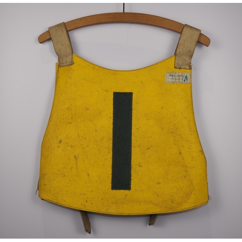 165 - A King's Lynn Stars speedway race vest 1972 labelled Terry Betts