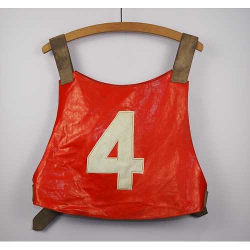 177 - A Doncaster Stallions speedway race vest 1972