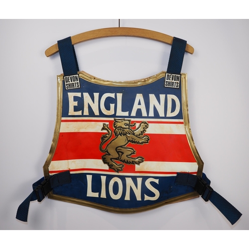 20 - An England Lions speedway race vest