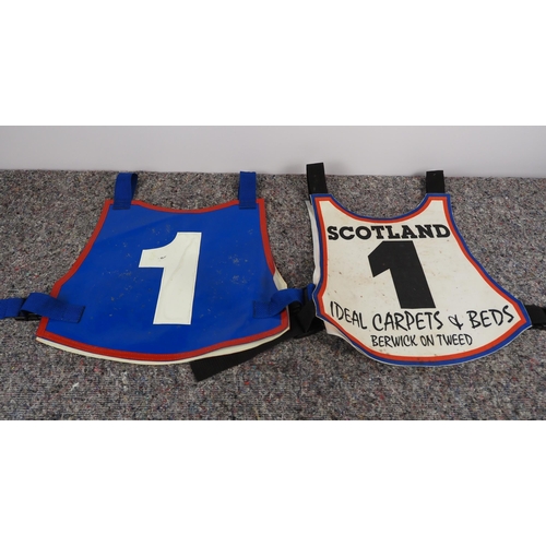 205 - 2 Speedways race vests - Scotland