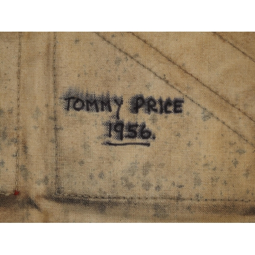 221 - A British speedway race vest Tommy Price 1956