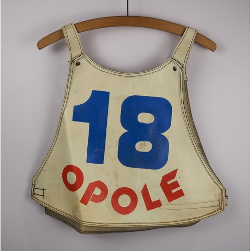 233 - A Kolejarz Remak Opole speedway race vest