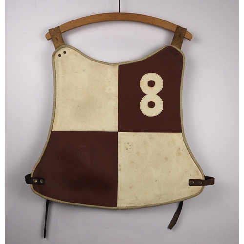 247 - A Czechoslovakian speedway race vest labelled Prague first division 1968/1969