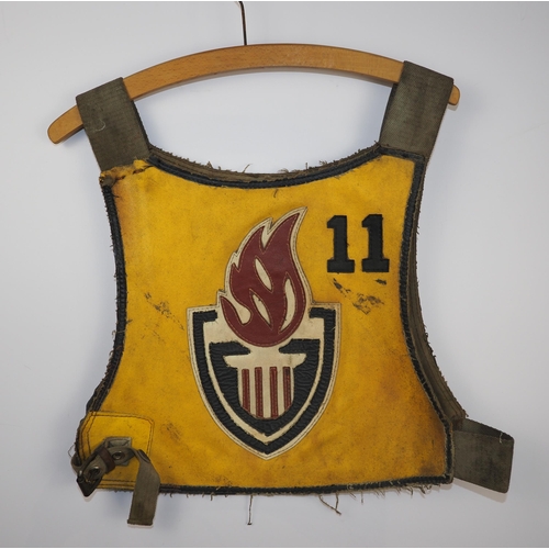 257 - A Sparta-Wroclaw speedway race vest believed to have been ridden by Ryszard Jany in 1979