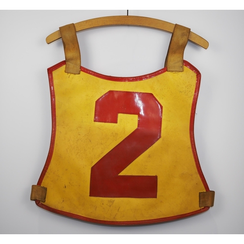 74 - A Drybrough Bandits speedway race vest labelled Jim McMillan