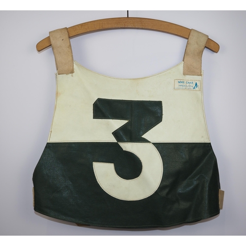 77 - A Cradley Heath speedway race vest labelled Roy Trigg 1971