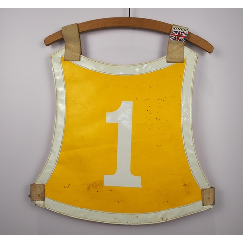 99 - An Edinburgh Monarchs speedway race vest