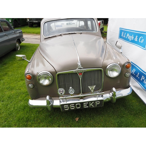 180 - Rover 75 saloon car. 1959. 2230cc. Petrol.
Running when stored. Fitted with brown leather interior a... 