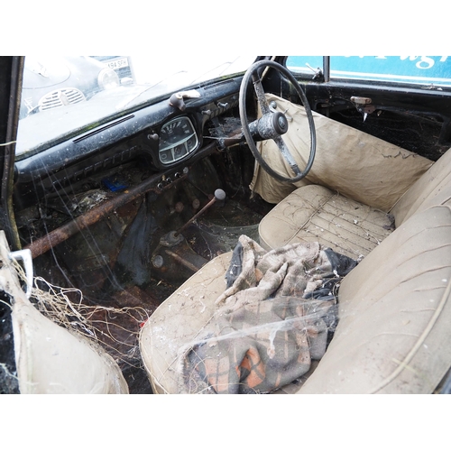 165 - Austin England car. 1955. 800cc. Petrol
In need of restoration. Showing 72,967 Miles. Reg STA 985