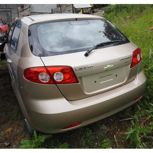 167 - Chevrolet Lacetti saloon car. 2001. 1400cc. Petrol. Believed 6 miles on the clock. 
This car has nev... 