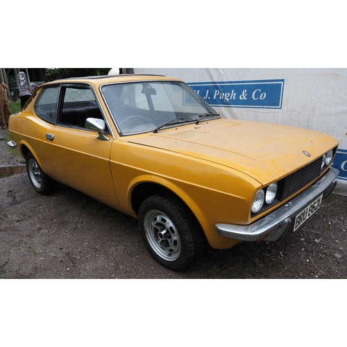 173 - Fiat 128 SL 1300 2 door hatchback. 1972. 1290cc. Petrol. 
Running when stored. Fitted with black lea... 