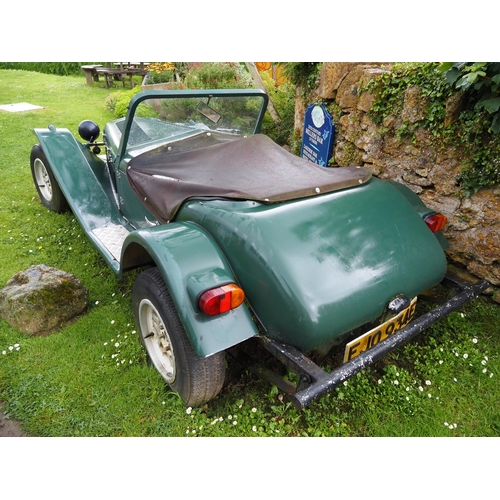 189 - Marlin roadster kit car. 1967. 1497cc. Petrol
Reg EJO 934E. V5, paperwork and key in office.