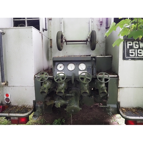 190 - Bedford fire engine. 1956. Petrol. 
Runs and drives. Fully kitted body to include pump, hoses, ladde... 