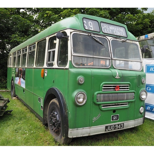 196 - Bristol ECW single deck bus. 1948. 8600cc. Diesel.
Runs and drives. Fitted with recently overhauled ... 