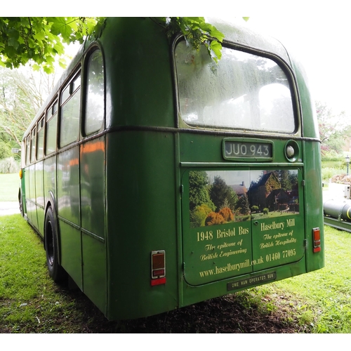 196 - Bristol ECW single deck bus. 1948. 8600cc. Diesel.
Runs and drives. Fitted with recently overhauled ... 