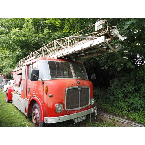 192 - AEC Merryweather fire engine. 1963. Diesel
Running when stored. Fitted with 1950's fire appliance. S... 