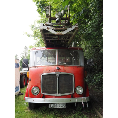 192 - AEC Merryweather fire engine. 1963. Diesel
Running when stored. Fitted with 1950's fire appliance. S... 