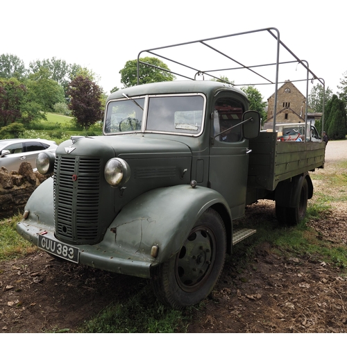 193 - Austin 1½ Military truck. 1939. 2000cc. Petrol
Running when stored. Fitted with 10' bed. Showing 77,... 