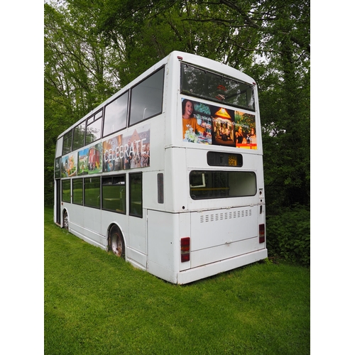 197 - Volvo double decker bus. 1988. 9600cc. Diesel 
Running when stored. This bus is capable of carrying ... 