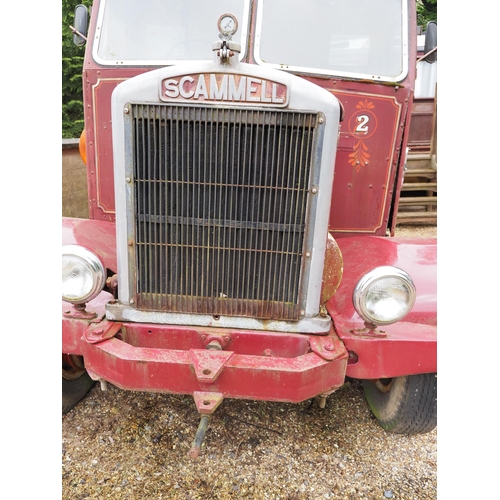 195 - Scammell tug lorry 