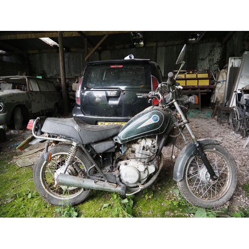 24 - Yamaha SR 125 Motorcycle. 1997. 124cc.
Reg R759 ECG