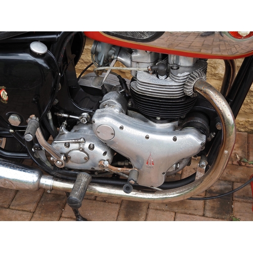 29 - BSA A10 motorcycle. 1959. 650cc
Frame No- (Stated on V5- 13423)
Engine no. CA10 R9740
Reg WXV 603. O... 