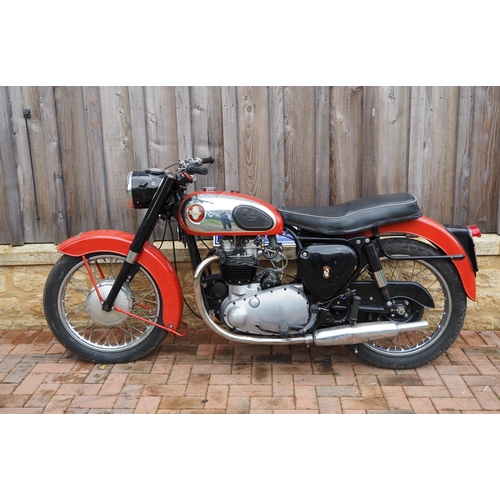 29 - BSA A10 motorcycle. 1959. 650cc
Frame No- (Stated on V5- 13423)
Engine no. CA10 R9740
Reg WXV 603. O... 