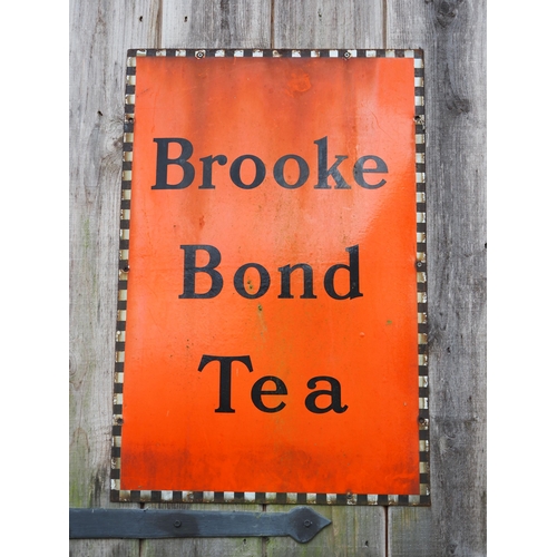 2 - Enamel Sign - Brookes Bond Tea 30
