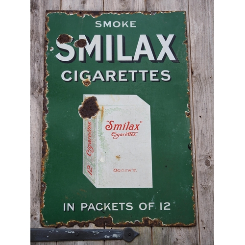 3 - Enamel Sign - Smilax Cigarettes 36