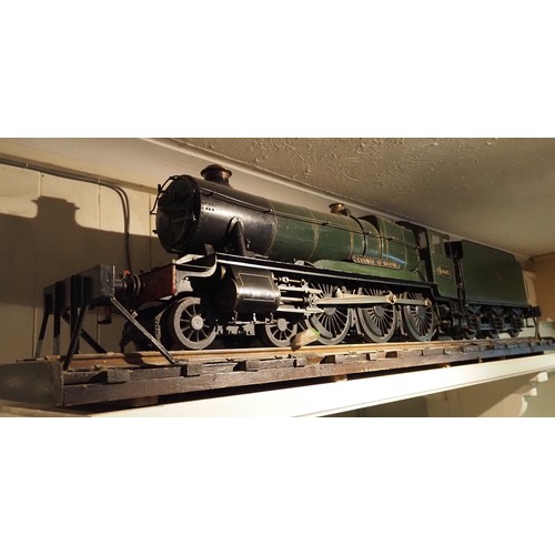 51 - County of Devon steam locomotive. Has not been steamed in several years. 7” wide x 45” long x 11”hig... 