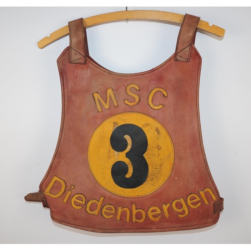 321 - An MCS Diedenbergen speedway race vest