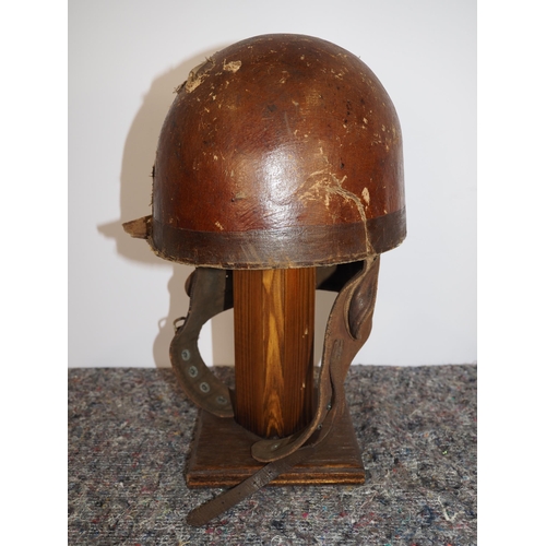 403 - The Cromwell speedway helmet worn by Andy Milne in 1930