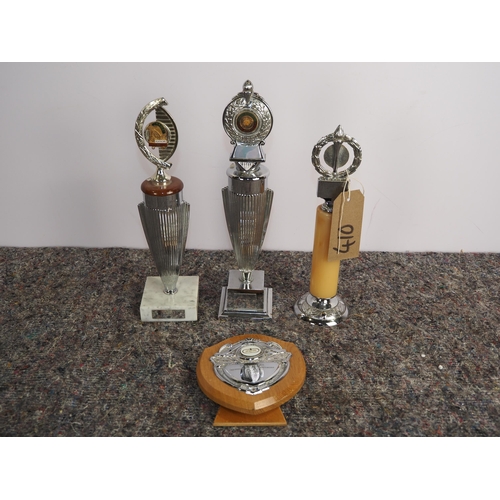 441 - Quantity trophies, programs and photographs relating to Arthur Price