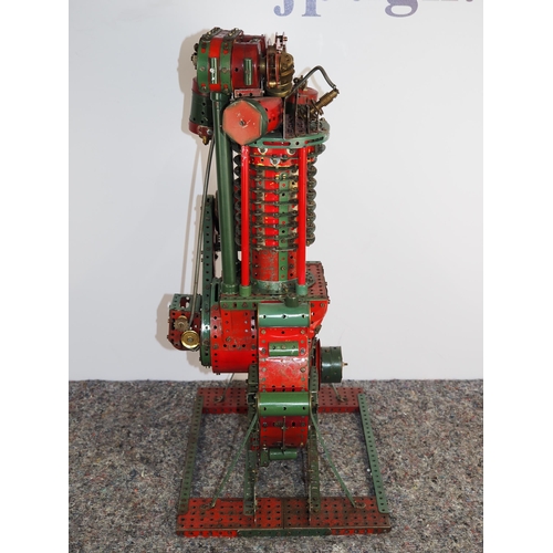 481 - Meccano model speedway engine. Believed to have been built by Noel Clark