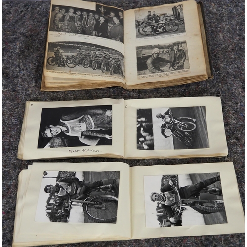 624 - 3 Albums of early speedway photographs and press cuttings